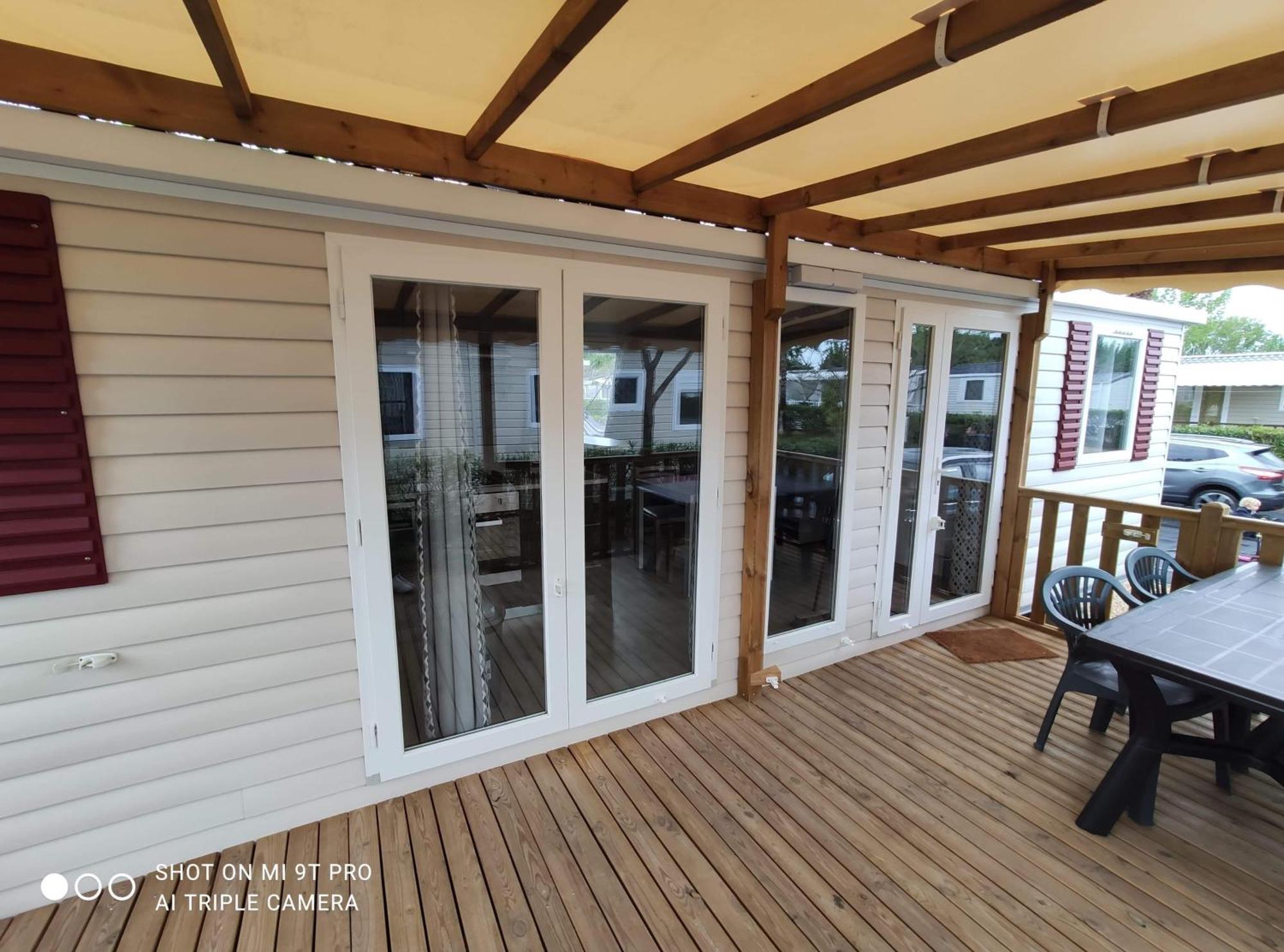 Mobilehome 8 Personnes Avec Clim Situe Aux Sables Du Midi Вальрас-Пляж Экстерьер фото